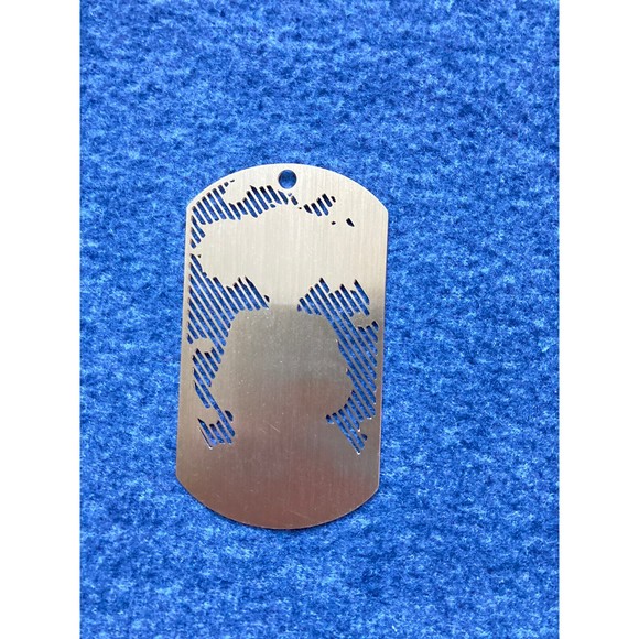 Golden rectangle metal anime girl hollow  bookmarks for books new - Picture 4 of 4